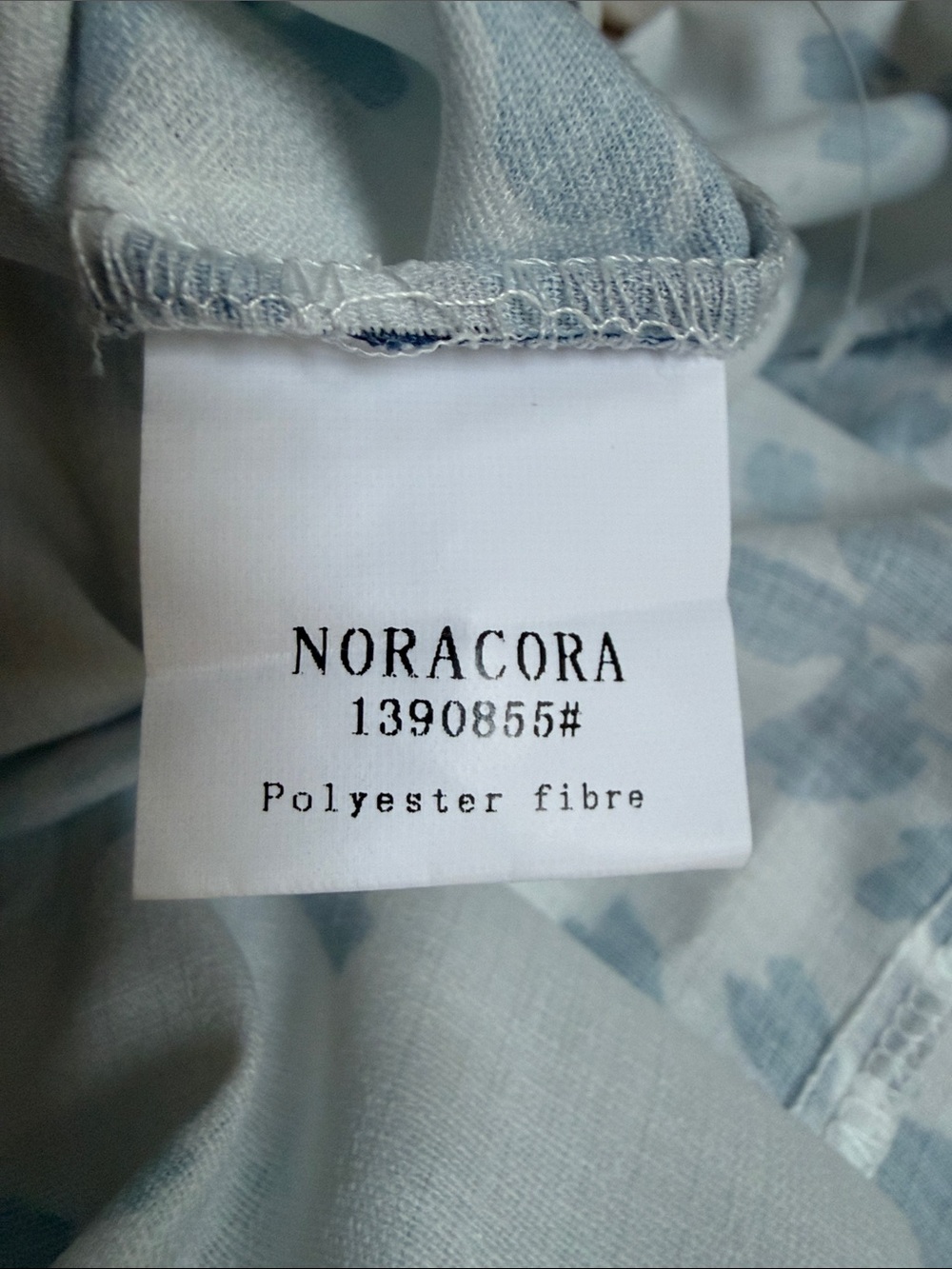 Nora Cora Navy Leaf-Print White Jumpsuit nwt - Picture 12 of 13